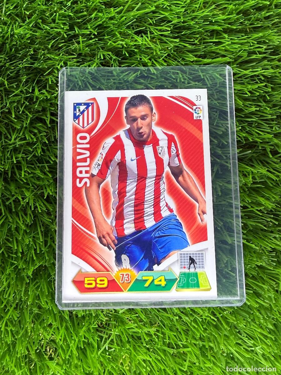 Cromos de F&uacute;tbol: N&ordm; 33 Salvio Atl&eacute;tico de Madrid Adrenalyn XL 11 12