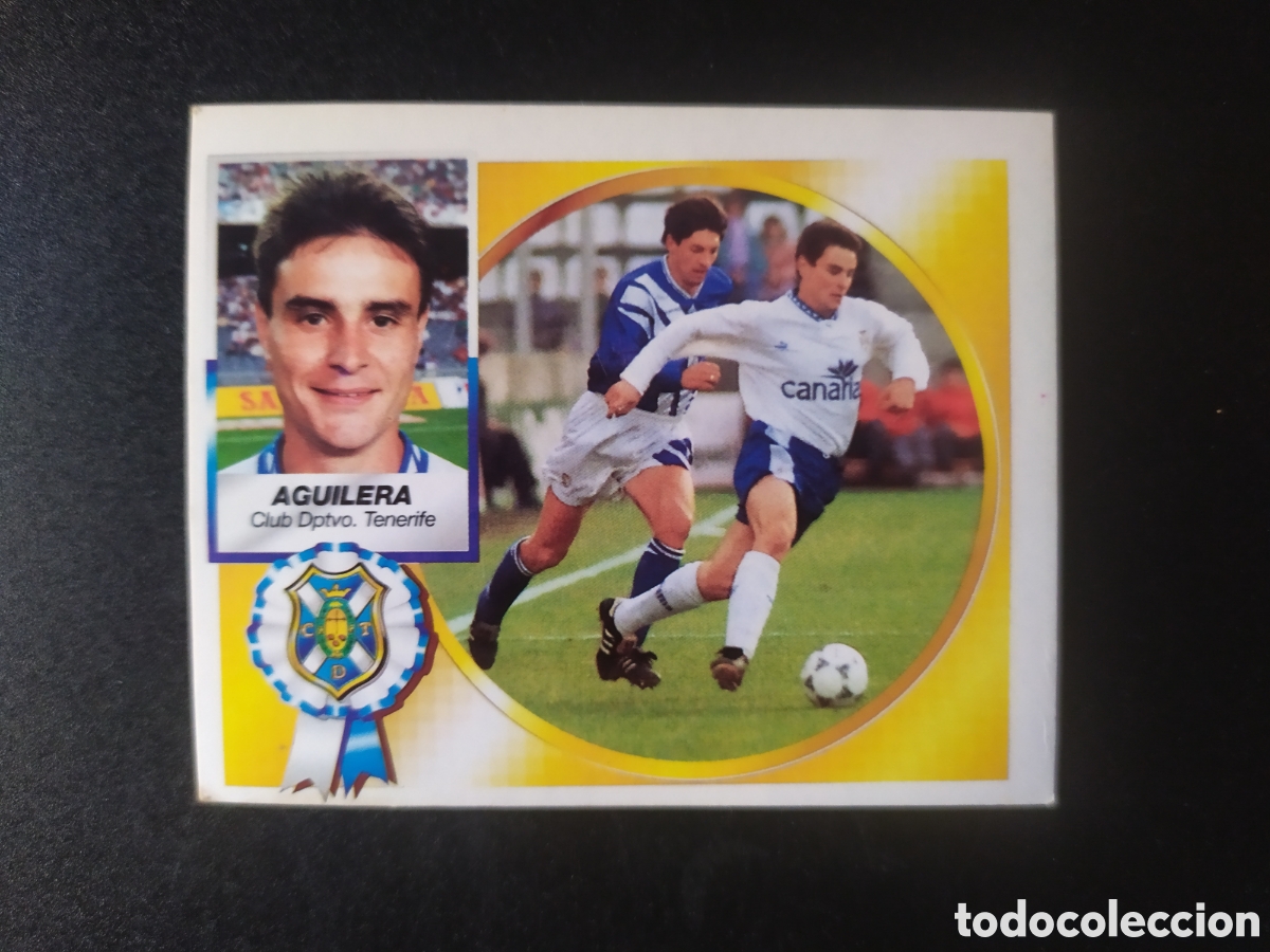 Cromos de F&uacute;tbol: Liga este 1994 1995 94 95 Aguilera Tenerife