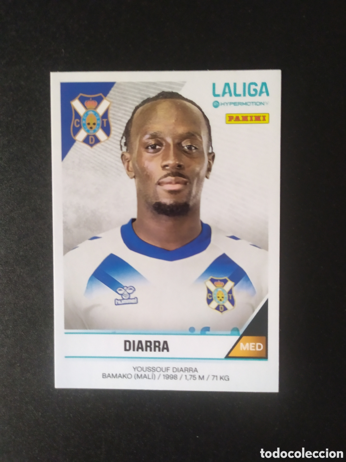 Cromos de F&uacute;tbol: Liga Hypermotion 2024 2025 24 25 panini Diarra n&deg; 394 Tenerife