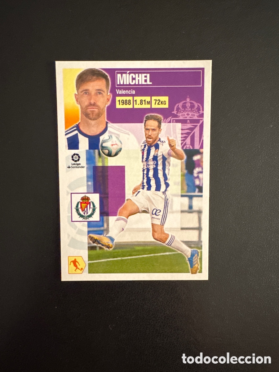 Cromos de Futebol: MICHEL N&Uacute;MERO 14 VALLADOLID LIGA ESTE 2020 2021