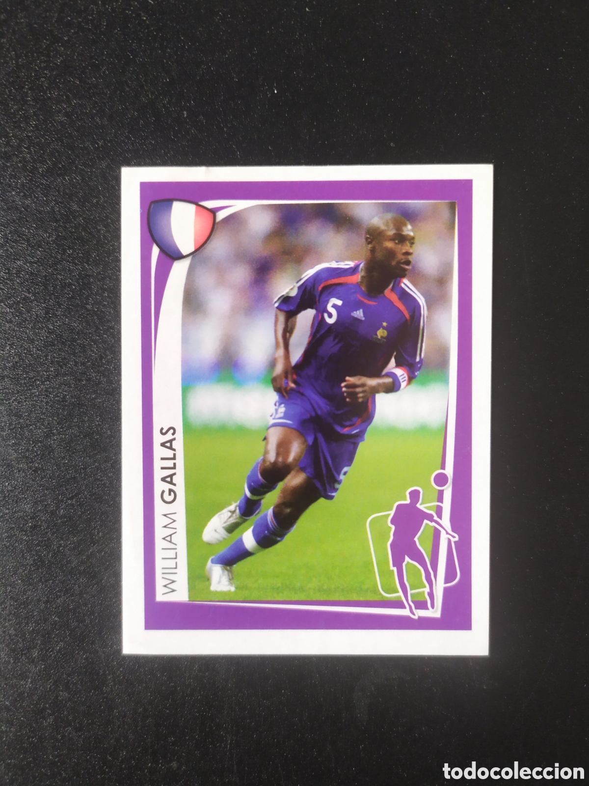 Cromos de F&uacute;tbol: UEFA EURO 2008 Austria Suiza panini McDonalds Gallas n&deg; 15 Francia
