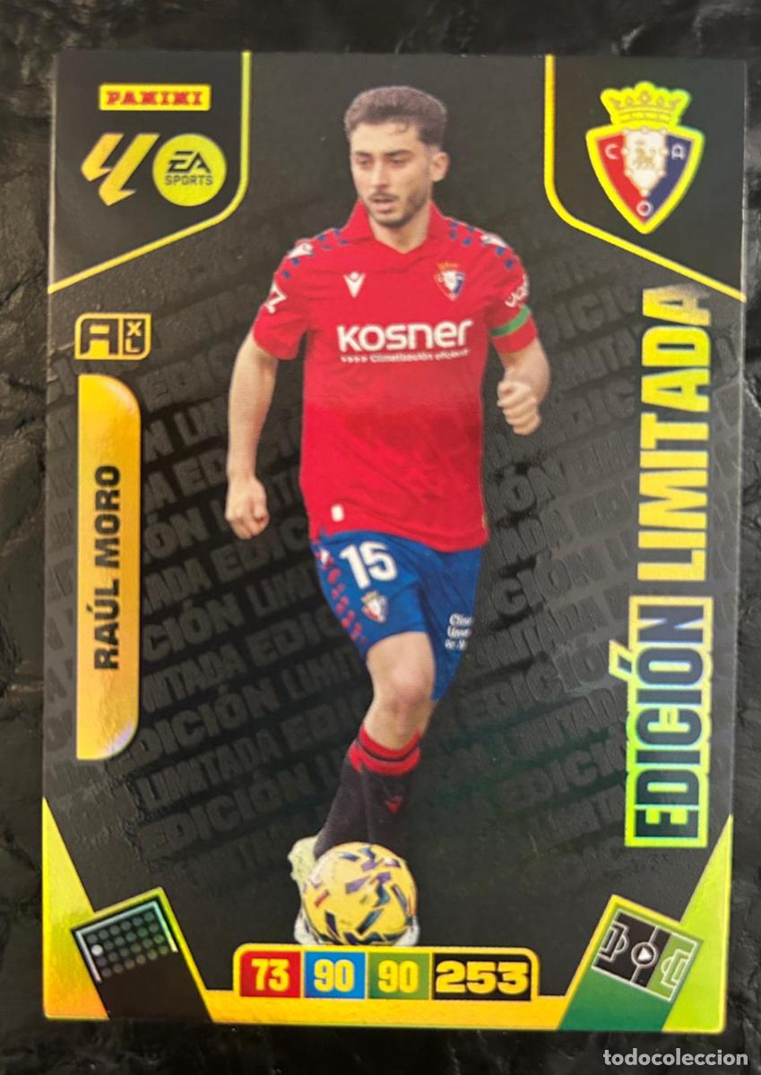 Cromos de F&uacute;tbol: Ra&uacute;l Moro (Osasuna) Edici&oacute;n Limitada (Dream Box) Adrenalyn XL 2025-26 (Panini)