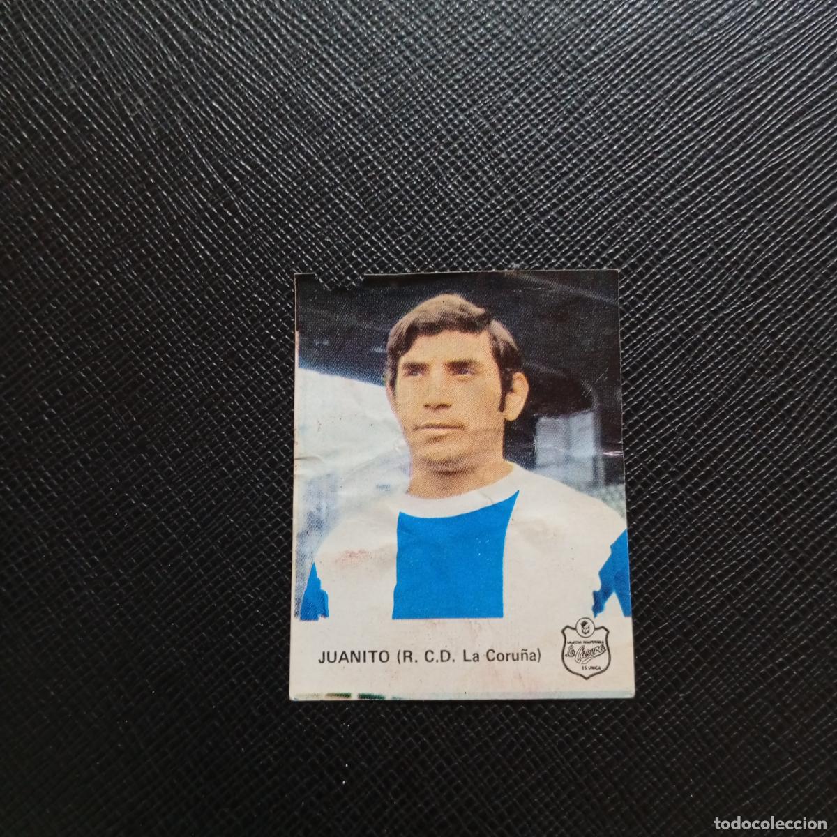 Cromos de F&uacute;tbol: JUANITO DEPORTIVO CORU&Ntilde;A LA CASERA 1972 CROMO FUTBOL LIGA 72 - DESPEGADO - A50 PG532