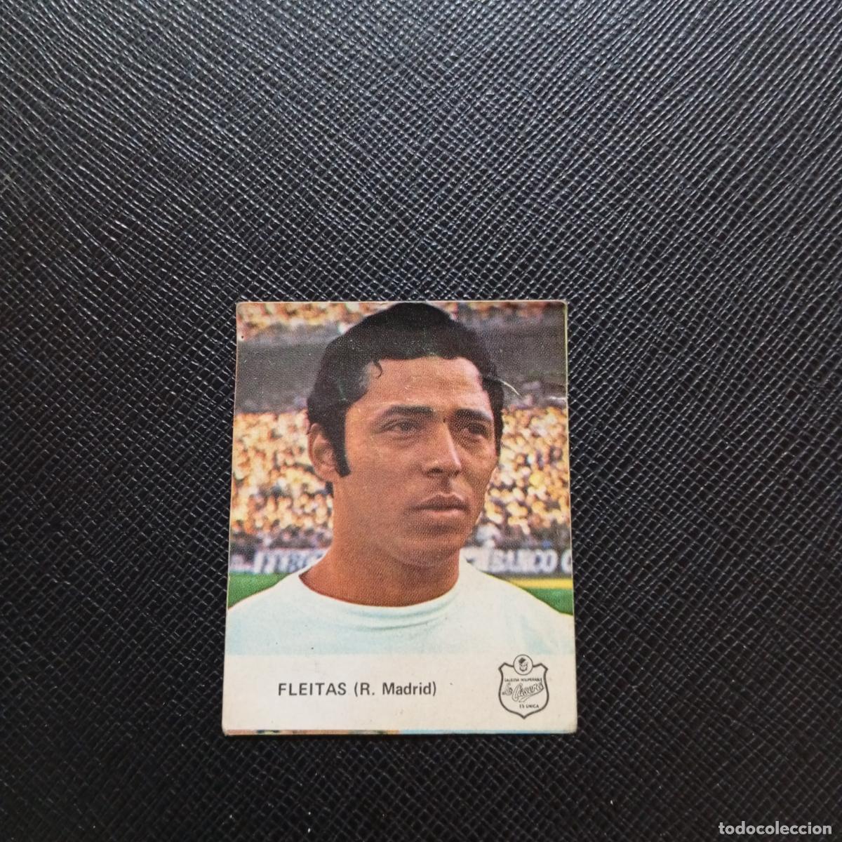 Cartes &agrave; collectionner de Football: FLEITAS REAL MADRID LA CASERA 1972 CROMO FUTBOL LIGA 72 - DESPEGADO - A131 PG172