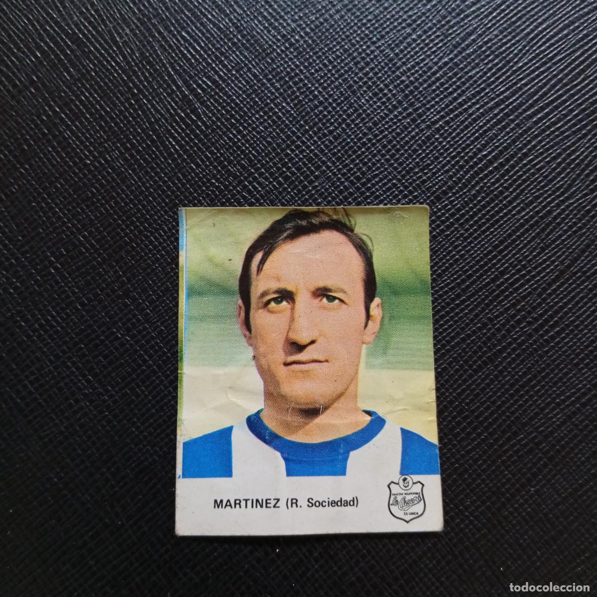 Cromos de F&uacute;tbol: MARTINEZ REAL SOCIEDAD LA CASERA 1972 CROMO FUTBOL LIGA 72 - DESPEGADO - A131 PG226