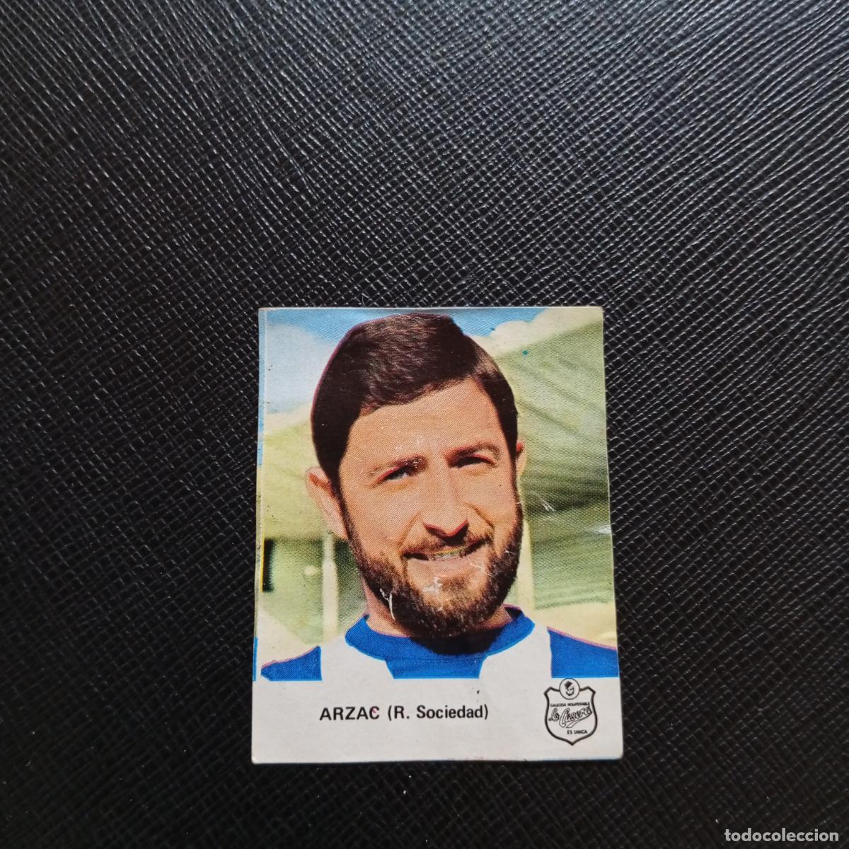 Cromos de F&uacute;tbol: ARZAC REAL SOCIEDAD LA CASERA 1972 CROMO FUTBOL LIGA 72 - DESPEGADO - A131 PG235