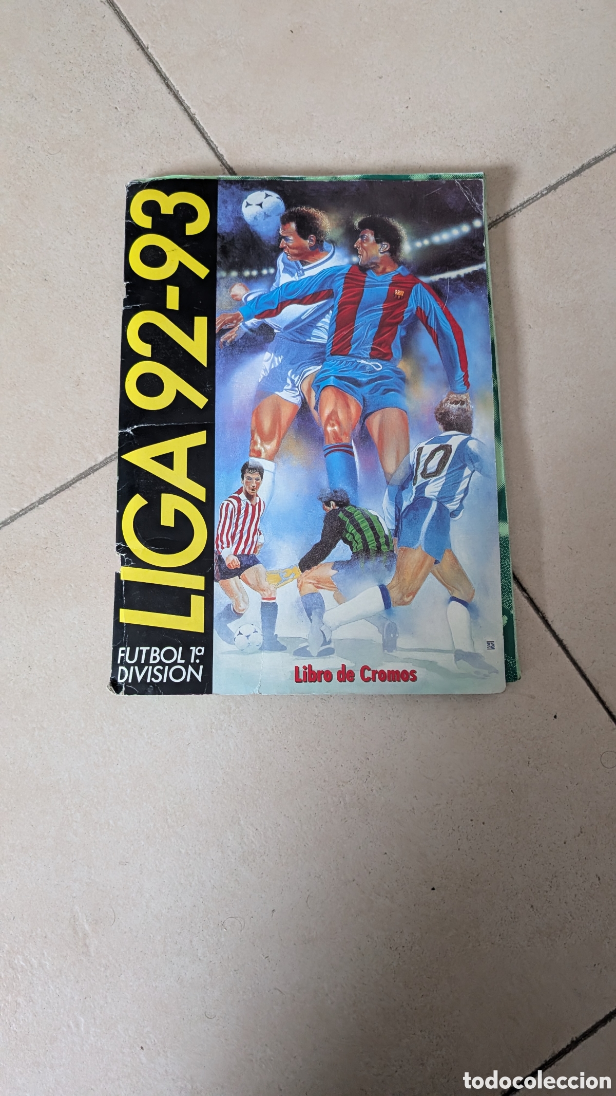 Cromos de F&uacute;tbol: ALBUM LIGA ESTE 1992/93 92 93 CON 360 CROMOS PEGADOS BUEN ESTADO CON 11 FICHAJES