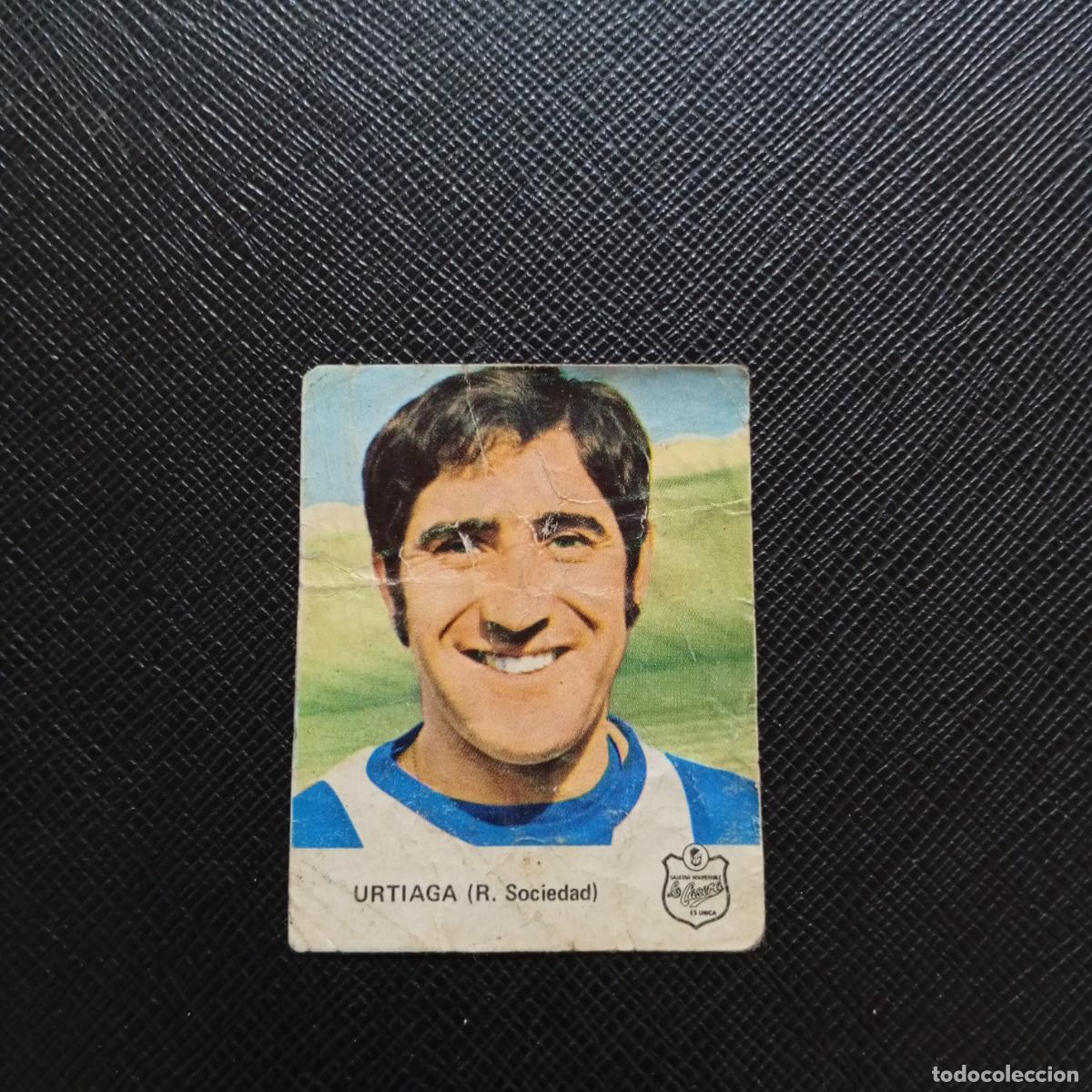 Cromos de F&uacute;tbol: URTIAGA REAL SOCIEDAD LA CASERA 1972 CROMO FUTBOL LIGA 72 - DESPEGADO - A131 PG244