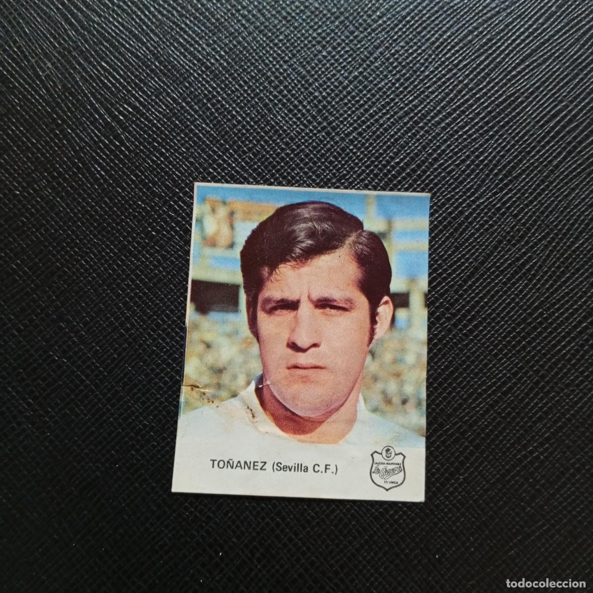 Cartes &agrave; collectionner de Football: TO&Ntilde;ANEZ SEVILLA LA CASERA 1972 CROMO FUTBOL LIGA 72 - DESPEGADO - A131 PG262