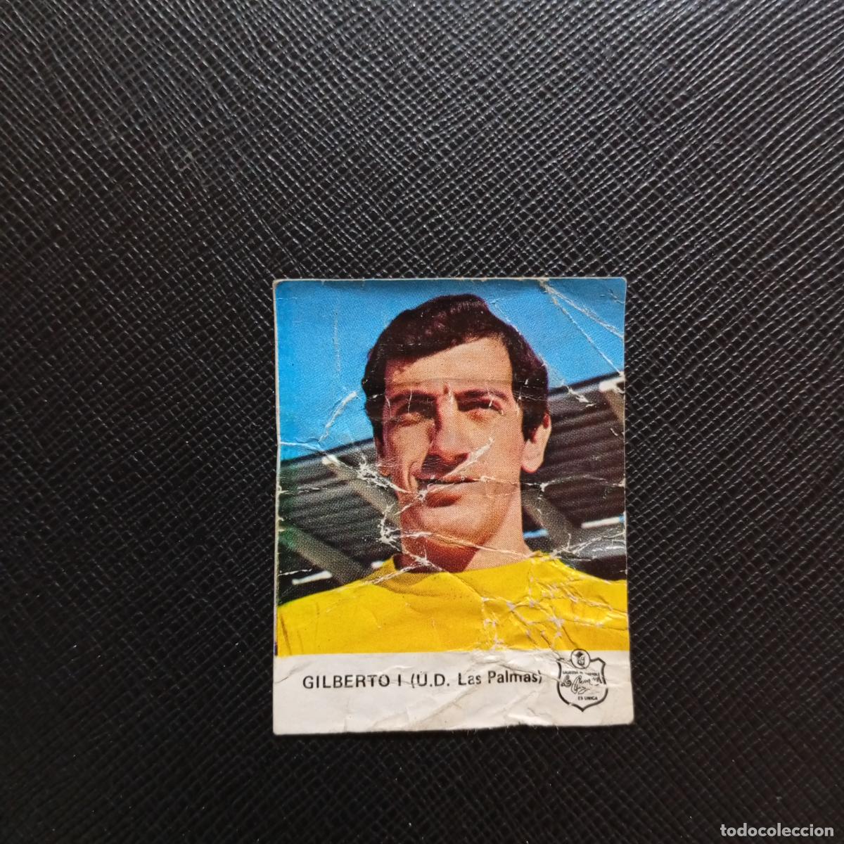 Cromos de F&uacute;tbol: GILBERTO I LAS PALMAS LA CASERA 1972 CROMO FUTBOL LIGA 72 - DESPEGADO - A131 PG424