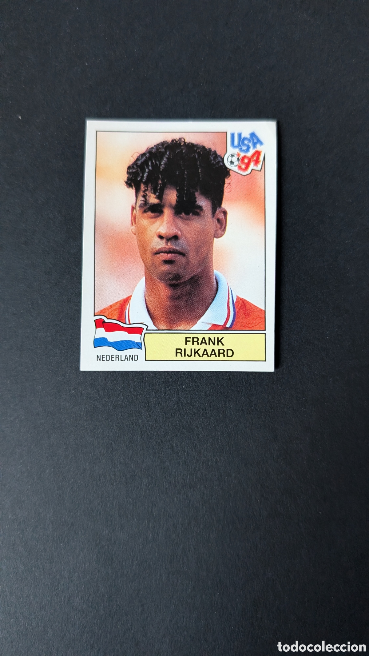 Cartes &agrave; collectionner de Football: L2 FRANK RIJKAARD HOLANDA 422 MUNDIAL USA 1994 94 PANINI NUNCA PEGADO SIN PEGAR