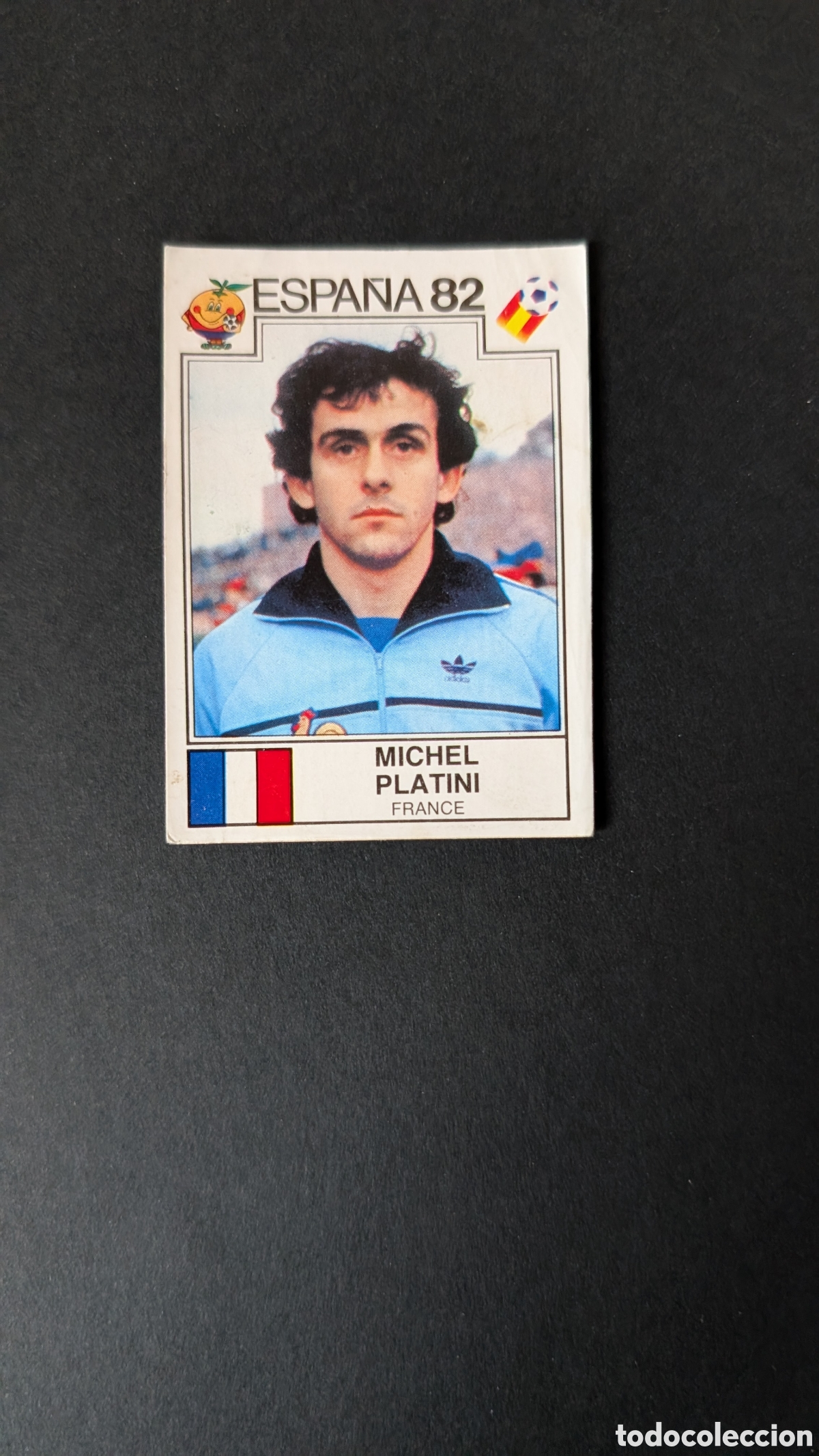 Cartes &agrave; collectionner de Football: L2 MICHEL PLATINI FRANCIA 286 MUNDIAL ESPA&Ntilde;A 1982 82 PANINI NUNCA PEGADO SIN PEGAR