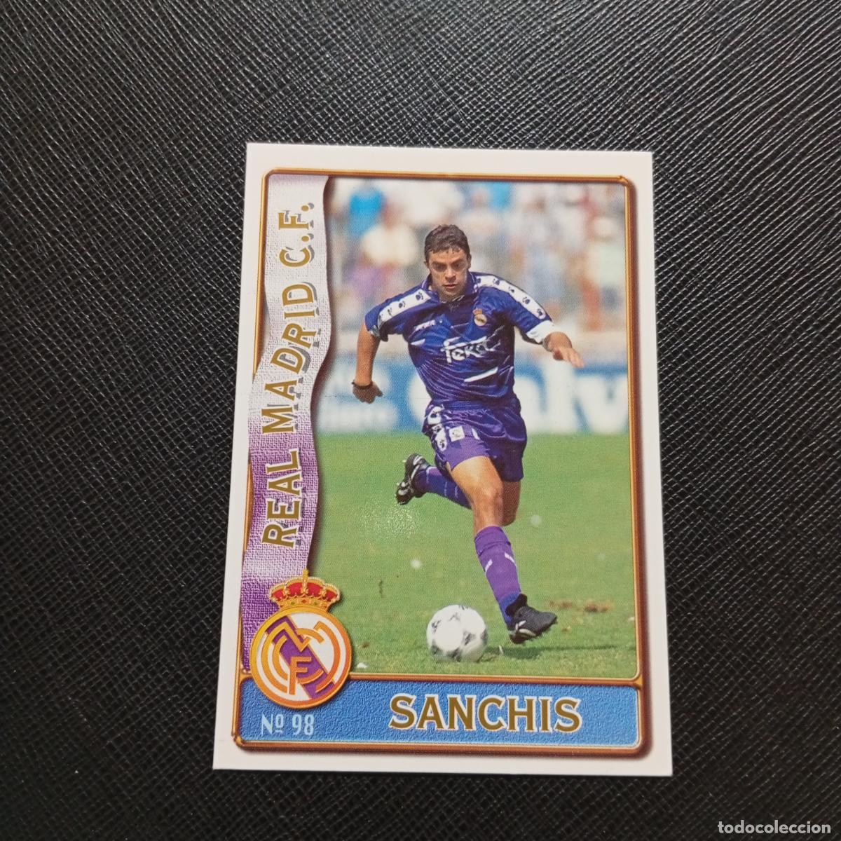 Cromos de F&uacute;tbol: 98 SANCHIS REAL MADRID MUNDICROMO 1996 1997 CROMO FUTBOL LIGA 96 97 - A206 PG14