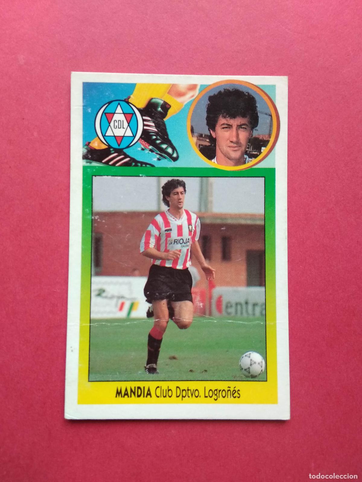 Cromos de F&uacute;tbol: EDICIONES ESTE LIGA 93 94 1993 1994 CROMO DESPEGADO COLOCA , MANDIA LOGRO&Ntilde;ES VERSION