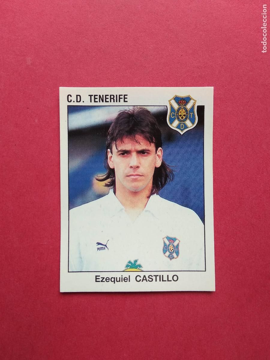Cromos de F&uacute;tbol: PANINI FUTBOL ESTRELLAS DE LA LIGA 93 94 1993 1994 NUNCA PEGADO TENERIFE N&ordm; 303 EZEQUIEL CASTILLO