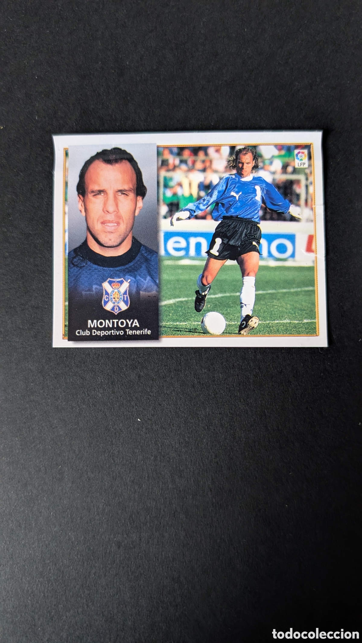 Football Stickers: MONTOYA TENERIFE FICHAJE 16 LIGA ESTE 1998/99 98 99 VENTANILLA