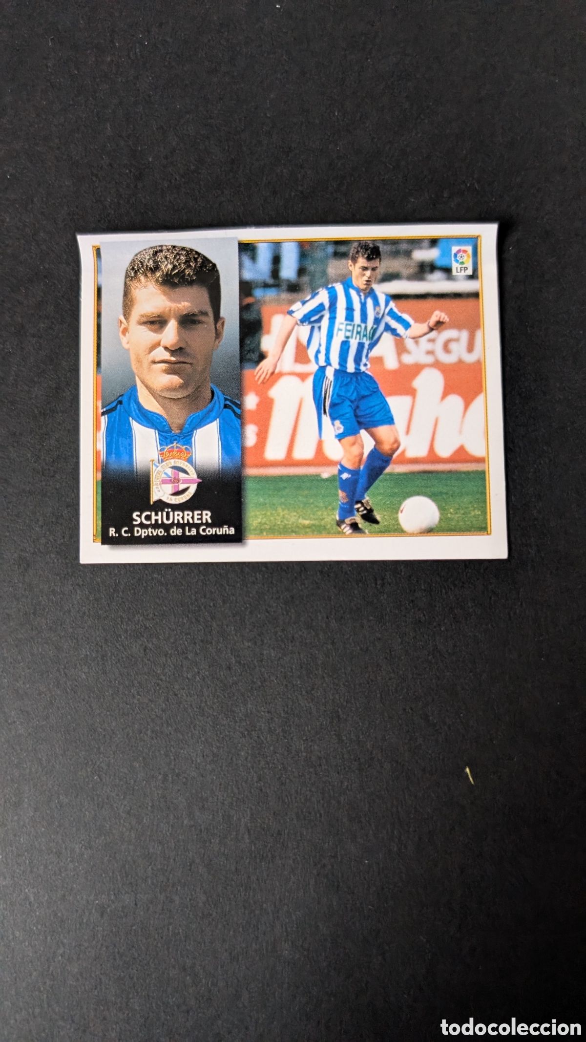 Cartes &agrave; collectionner de Football: SCHURRER DEPORTIVO FICHAJE 19 LIGA ESTE 1998/99 98 99 VENTANILLA