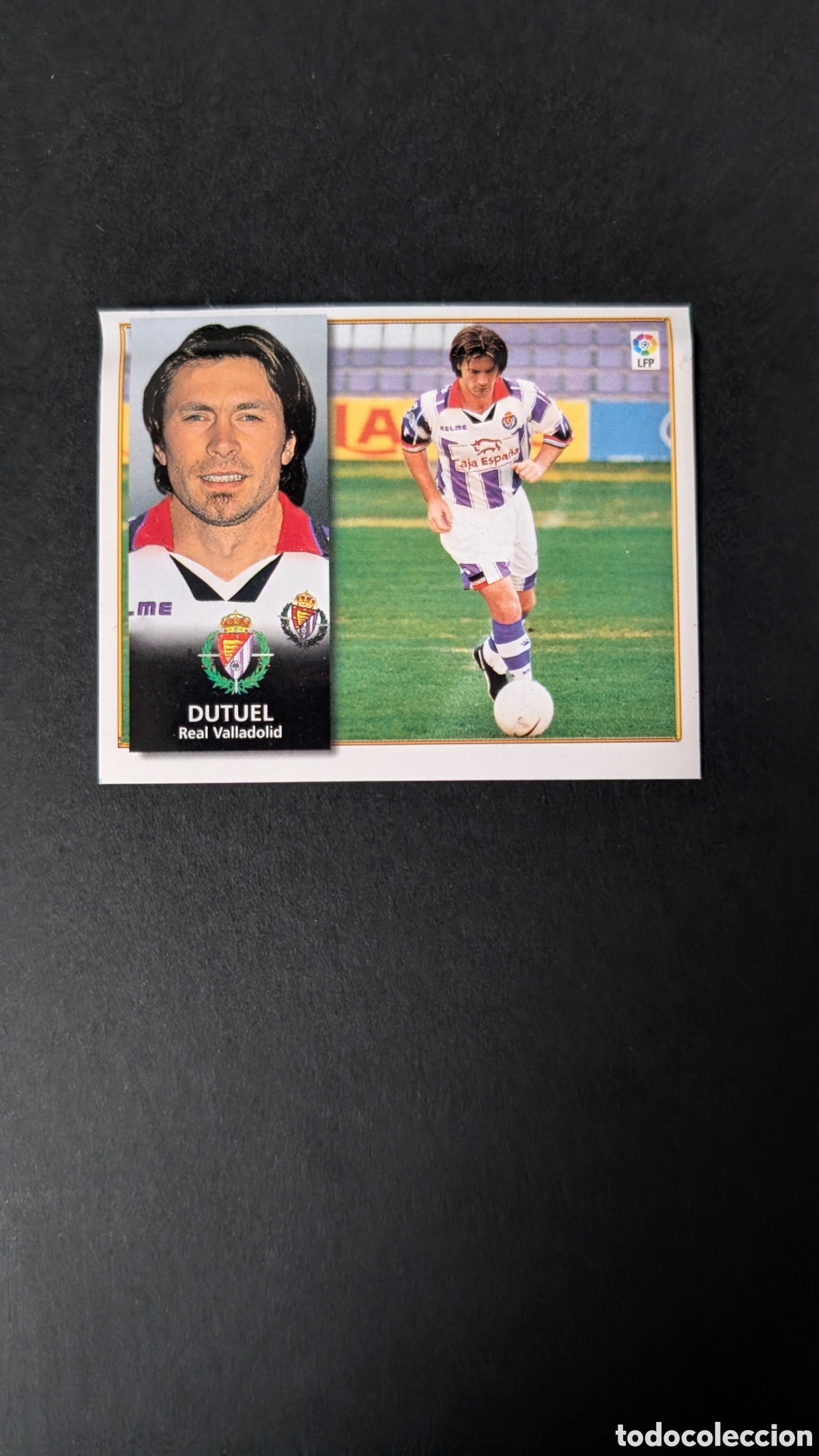 Cartes &agrave; collectionner de Football: DUTUEL VALLADOLID FICHAJE 27 LIGA ESTE 1998/99 98 99 VENTANILLA