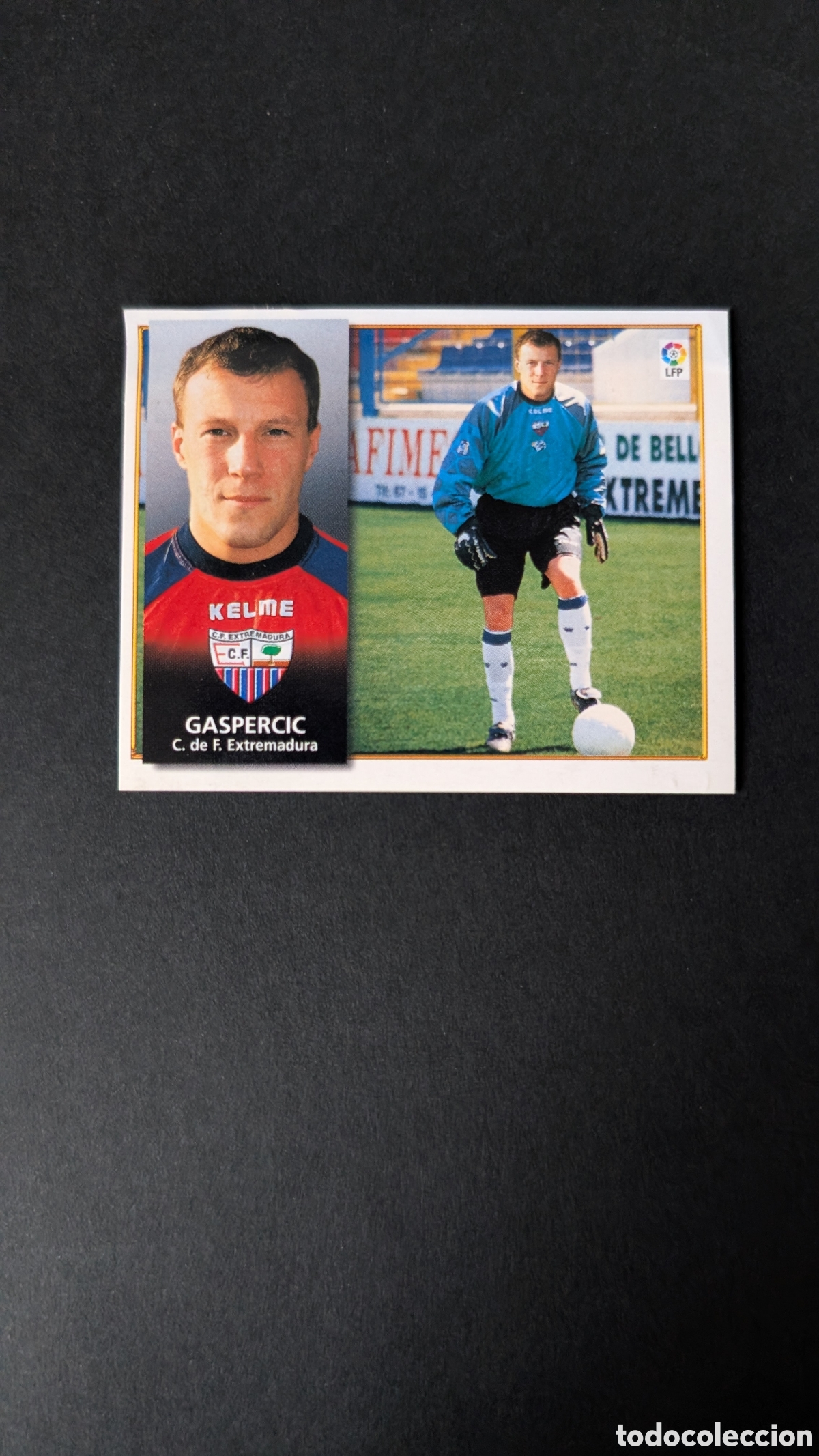 Cartes &agrave; collectionner de Football: GASPERCIC EXTREMADURA FICHAJE 34 LIGA ESTE 1998/99 98 99 VENTANILLA
