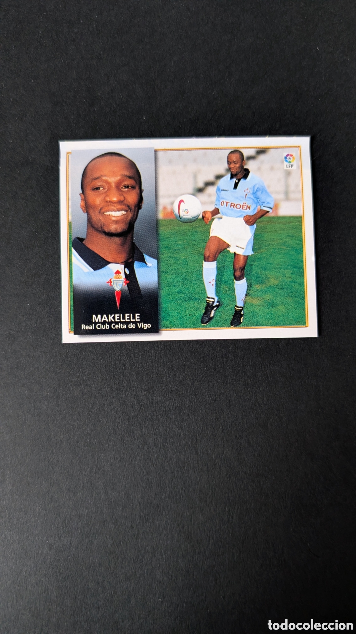Cartes &agrave; collectionner de Football: MAKELELE CELTA COLOCA LIGA ESTE 1998/99 98 99 VENTANILLA