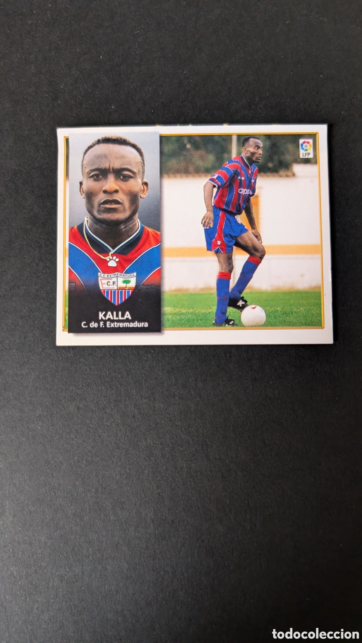 Cartes &agrave; collectionner de Football: KALLA EXTREMADURA COLOCA LIGA ESTE 1998/99 98 99 VENTANILLA