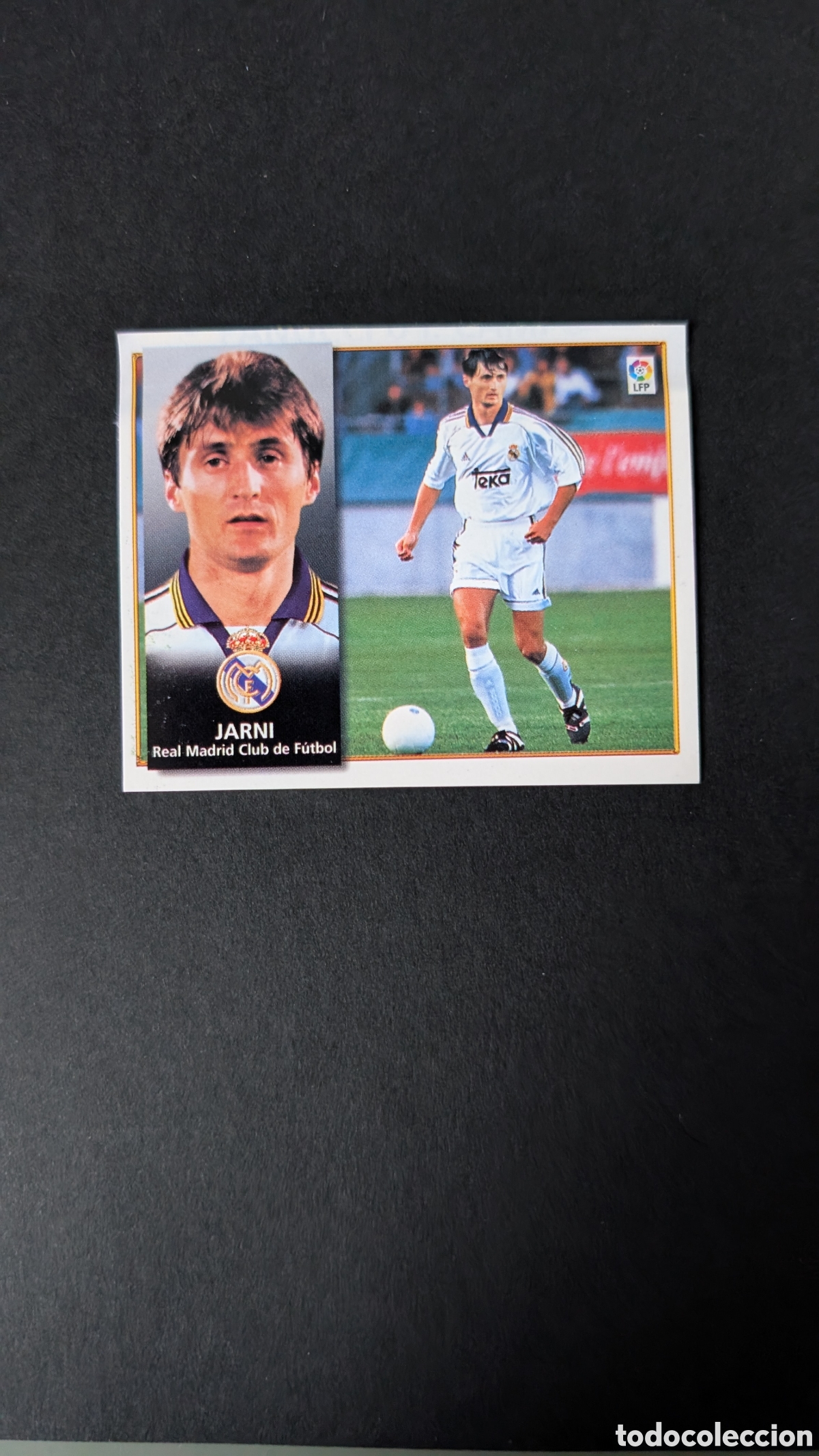 Cartes &agrave; collectionner de Football: JARNI REAL MADRID COLOCA LIGA ESTE 1998/99 98 99 VENTANILLA
