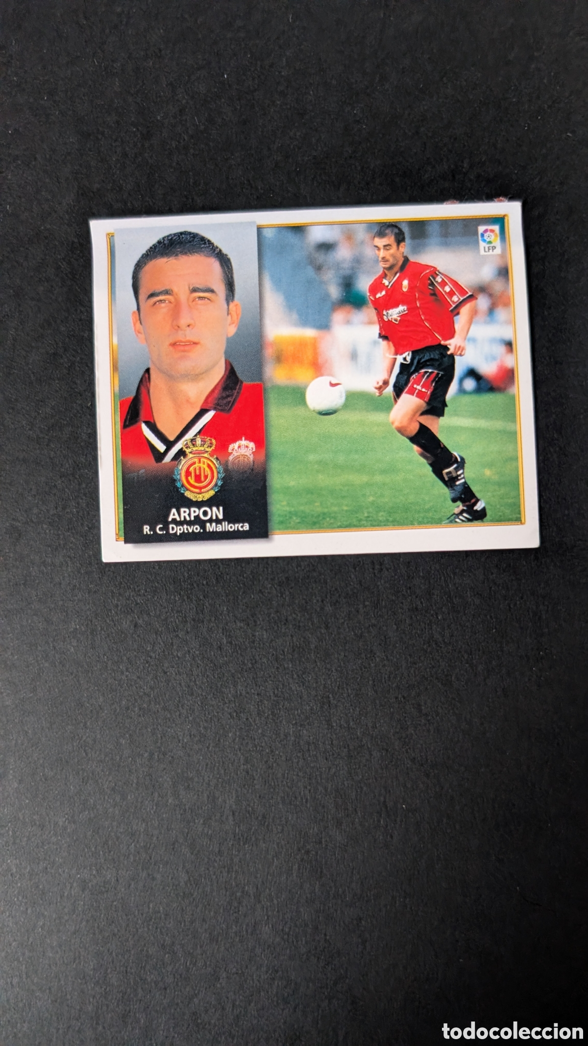 Cartes &agrave; collectionner de Football: ARPON MALLORCA COLOCA LIGA ESTE 1998/99 98 99 VENTANILLA