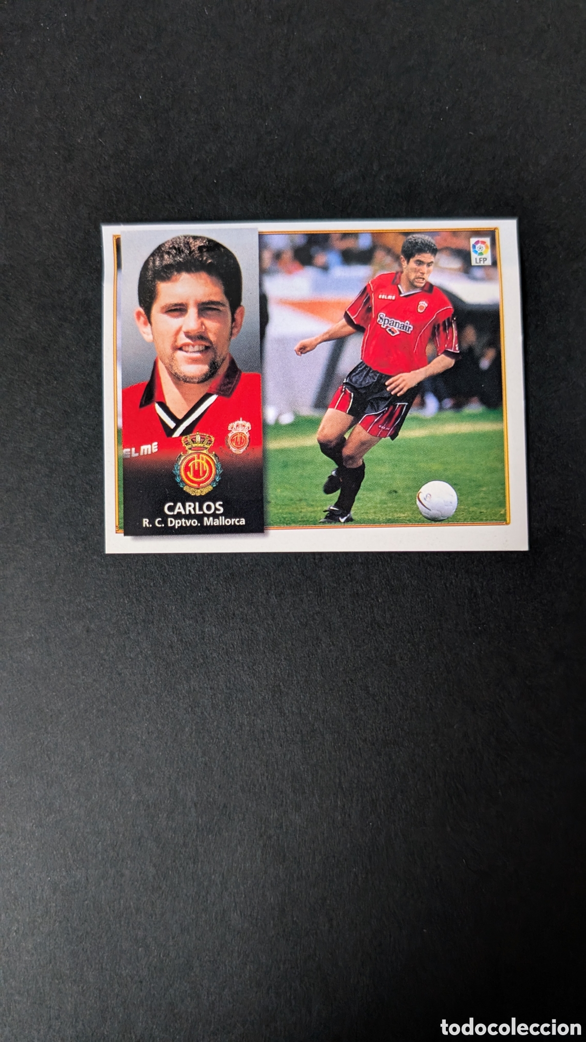 Cartes &agrave; collectionner de Football: CARLOS MALLORCA COLOCA LIGA ESTE 1998/99 98 99 VENTANILLA