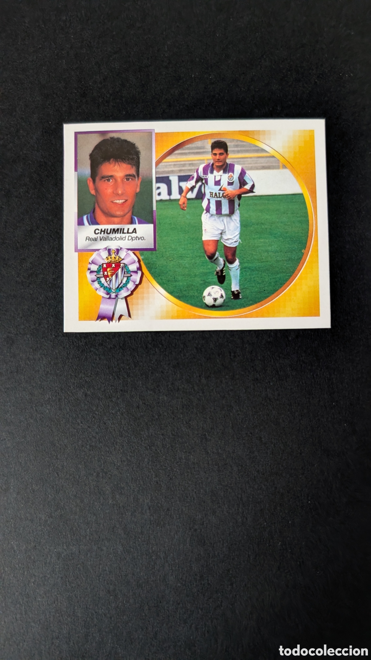 Cromos de Futebol: CHUMILLA VALLADOLID FICHAJE 3 BIS LIGA ESTE 1994/95 94 95 RECORTADO