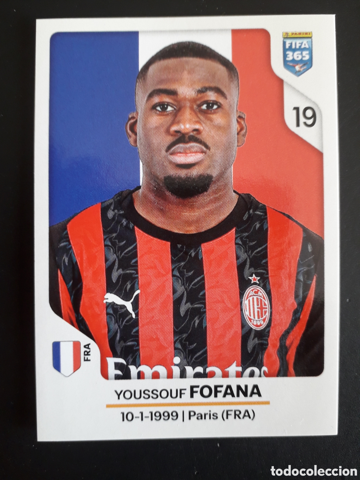 Cromos de Futebol: FOFANA MILAN, N&deg; 287 FIFA 365 PANINI STICKER 2026 PEDIDO M&Iacute;NIMO 3&euro;.
