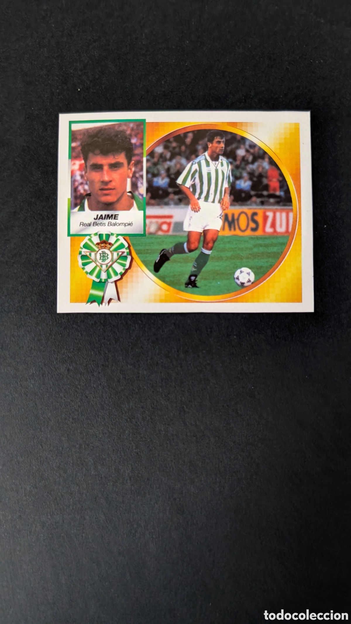 Cromos de Futebol: JAIME BETIS FICHAJE 7 BIS LIGA ESTE 1994/95 94 95 RECORTADO