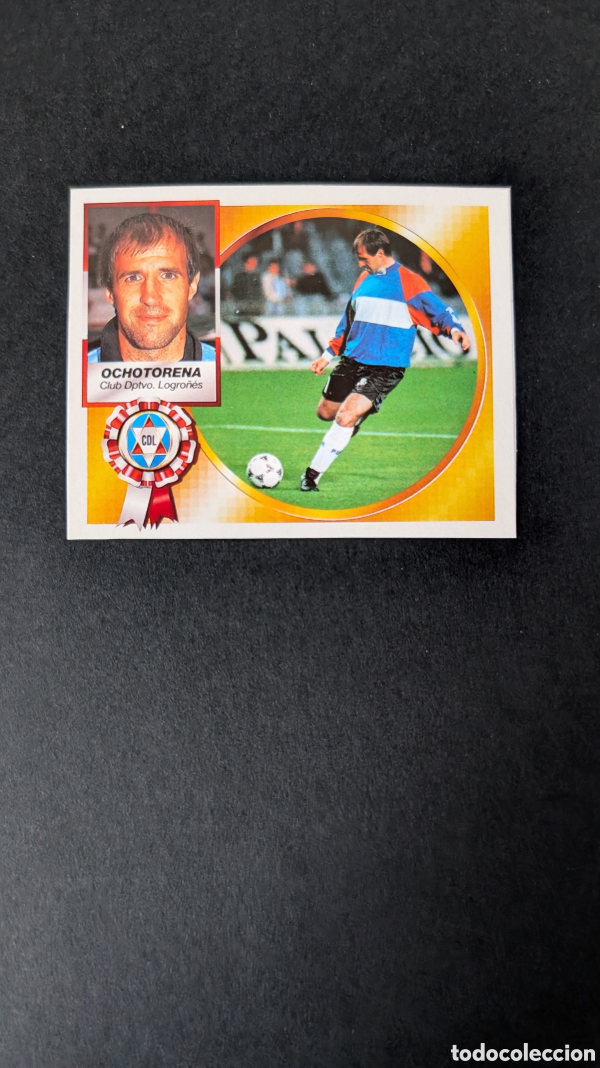 Cartes &agrave; collectionner de Football: OCHOTORENA LOGRO&Ntilde;ES FICHAJE 8 BIS LIGA ESTE 1994/95 94 95 RECORTADO