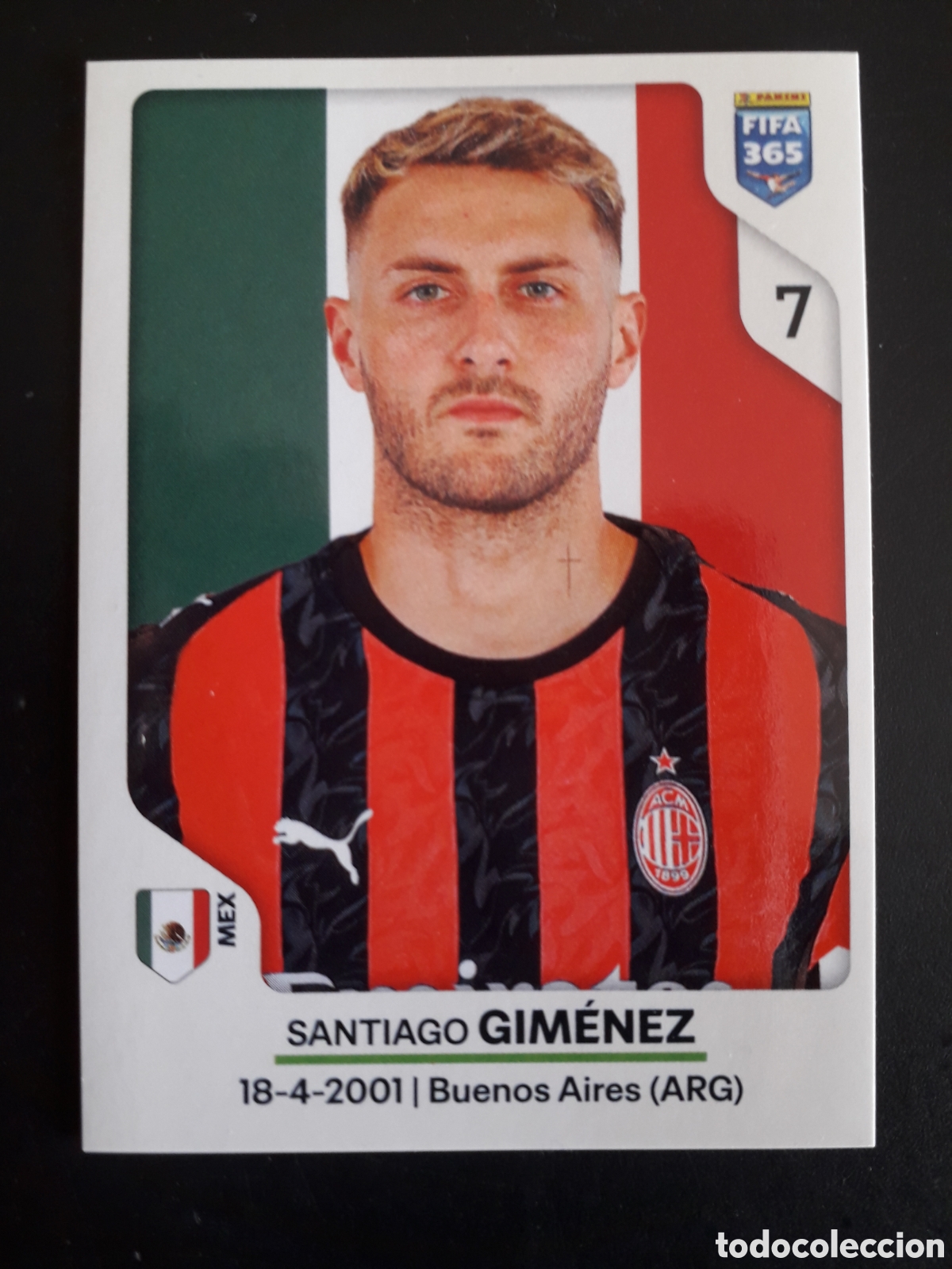 Cartes &agrave; collectionner de Football: JIM&Eacute;NEZ MILAN, N&deg; 296 FIFA 365 PANINI STICKER 2026 PEDIDO M&Iacute;NIMO 3&euro;