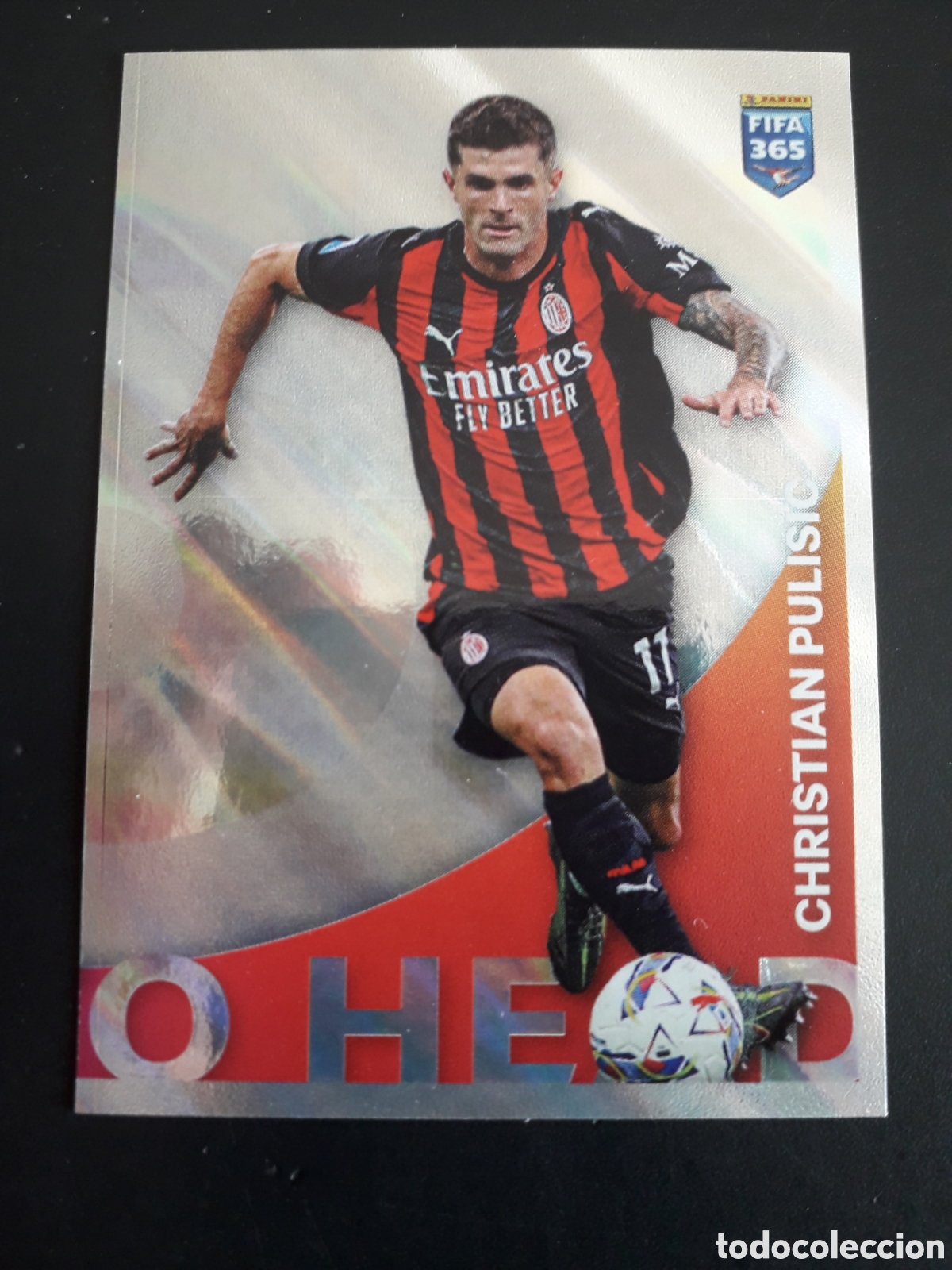 Cromos de F&uacute;tbol: CHRISTIAN PULISIC MILAN, N&deg; 468 FIFA 365 PANINI STICKER 2026 PEDIDO M&Iacute;NIMO 3&euro;