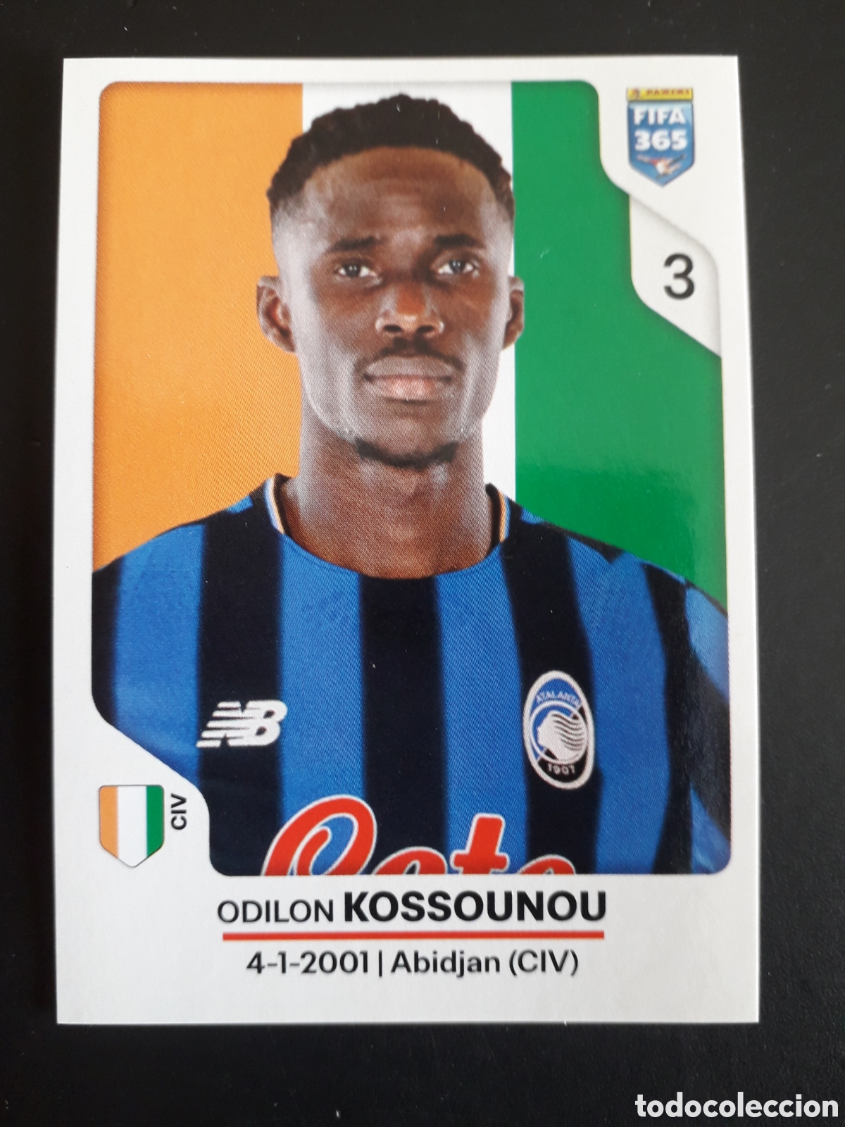 Cartes &agrave; collectionner de Football: KOSSOUNOU ATALANTA, N&deg; 229 FIFA 365 PANINI STICKER 2026 PEDIDO M&Iacute;NIMO 3&euro;.