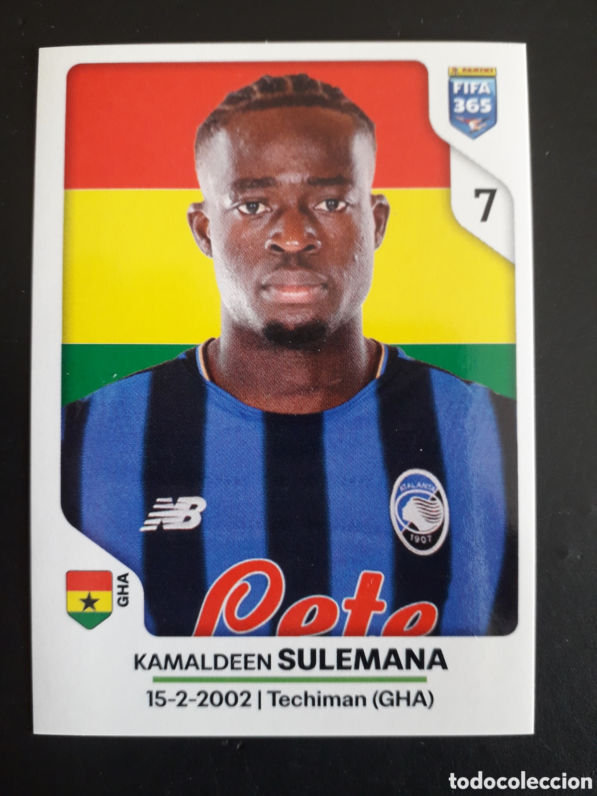 Cartes &agrave; collectionner de Football: SULEMANA ATALANTA, N&deg; 241 FIFA 365 PANINI STICKER 2026 PEDIDO M&Iacute;NIMO 3&euro;