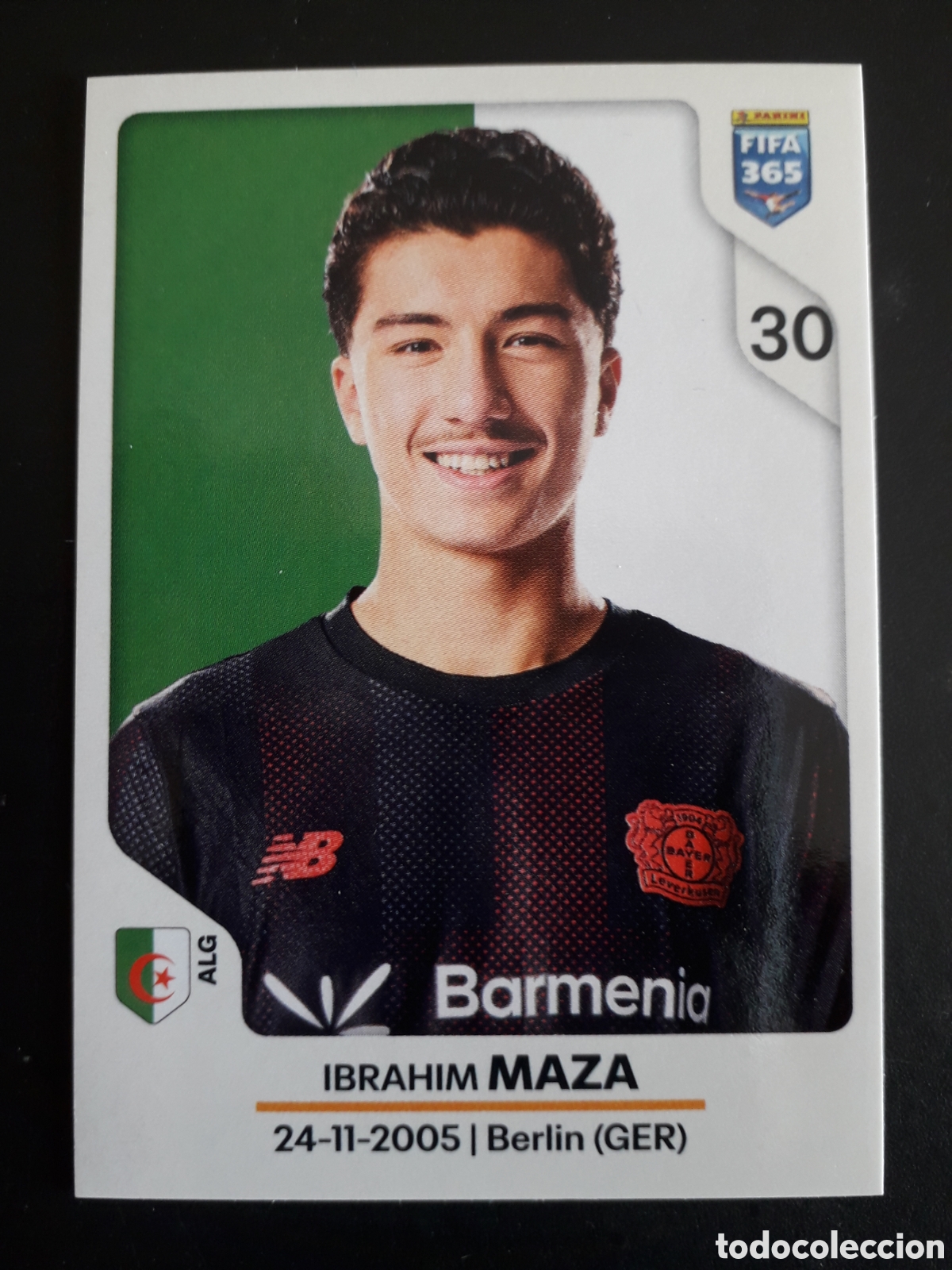Cromos de F&uacute;tbol: MAZA BAYERN LEVERKUSEN, N&deg; 181 FIFA 365 PANINI STICKER 2026 PEDIDO M&Iacute;NIMO 3&euro;
