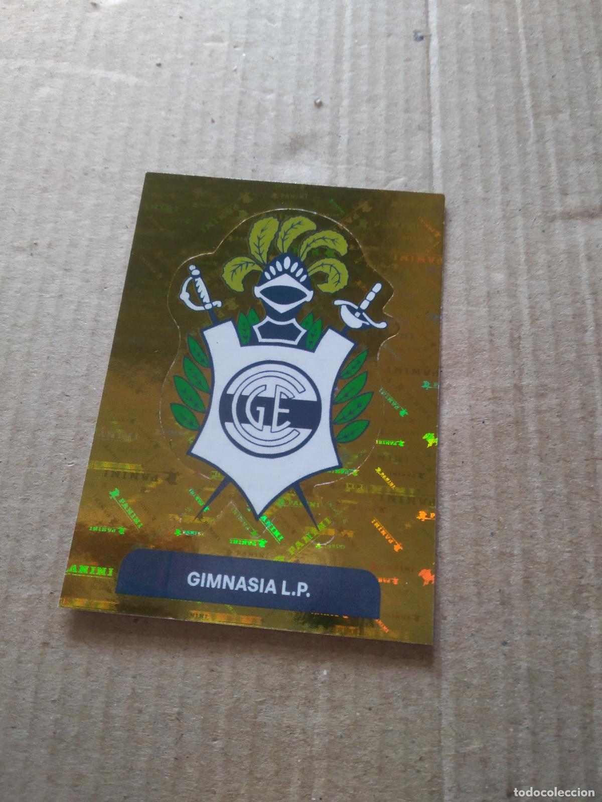 Fu&szlig;ball-Sticker: GIM1 ESCUDO GIMNASIA CROMO FUTBOL ARGENTINO PANINI LIGA ARGENTINA 2025