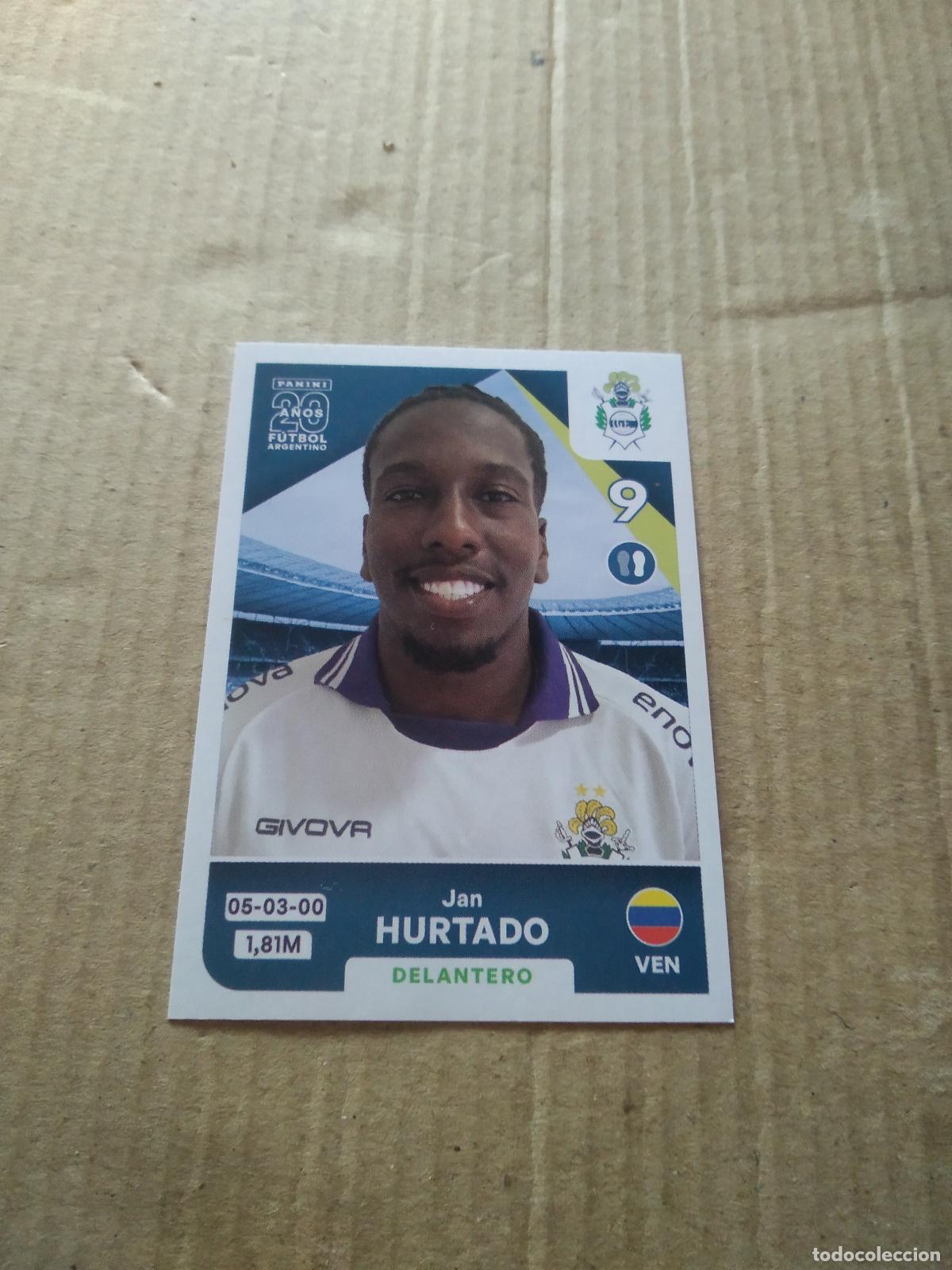 Cartes &agrave; collectionner de Football: GIM15 JAN HURTADO GIMNASIA CROMO FUTBOL ARGENTINO PANINI LIGA ARGENTINA 2025