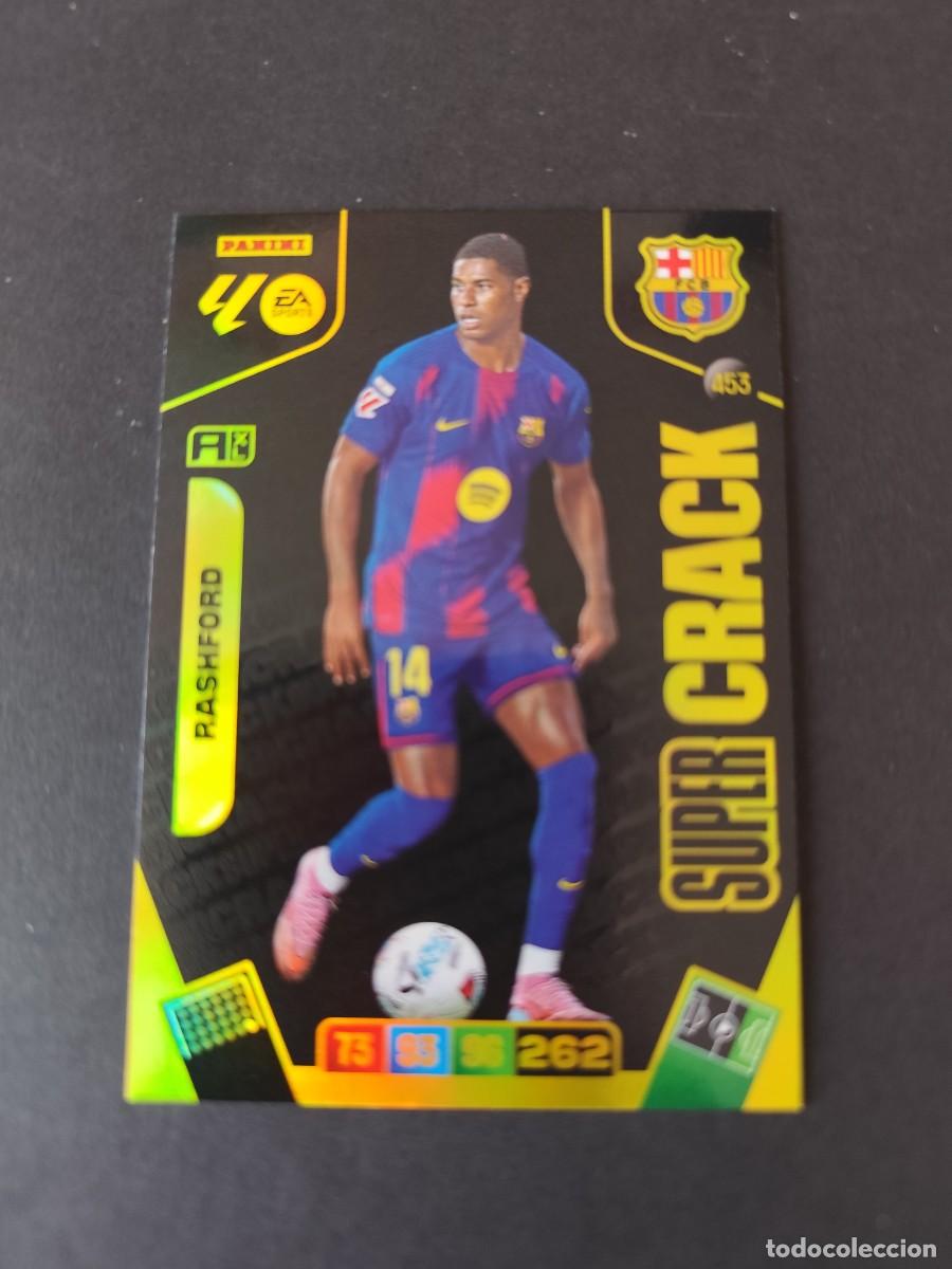 Cromos de F&uacute;tbol: 453 RASHFORD BARCELONA BAR&Ccedil;A SUPER CRACK ADRENALYN 2025 2026 25 26