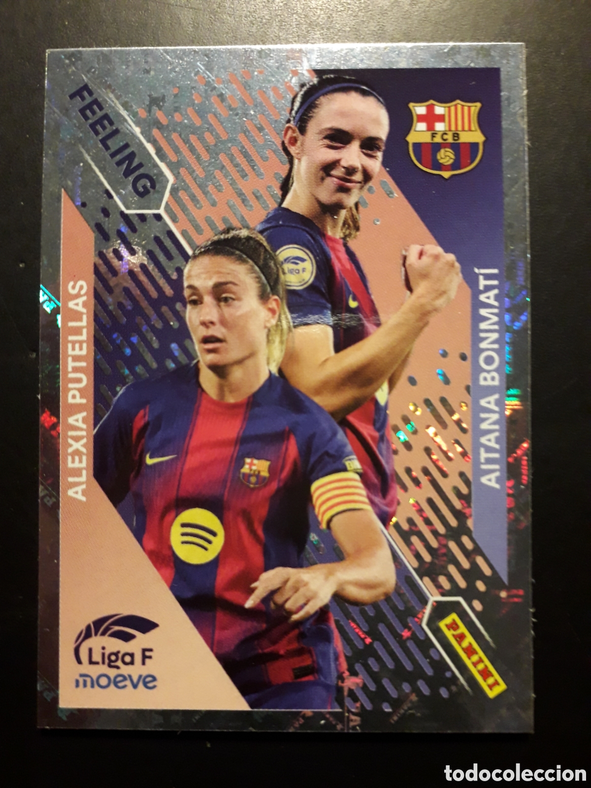 Cromos de F&uacute;tbol: A PUTELLAS/A BONMAT&Iacute; FC BARCELONA FEELING N&deg; 364 LIGA F FEMENINA 2025 2026 25 26 PANINI PEDID M&Iacute;N 3&euro;