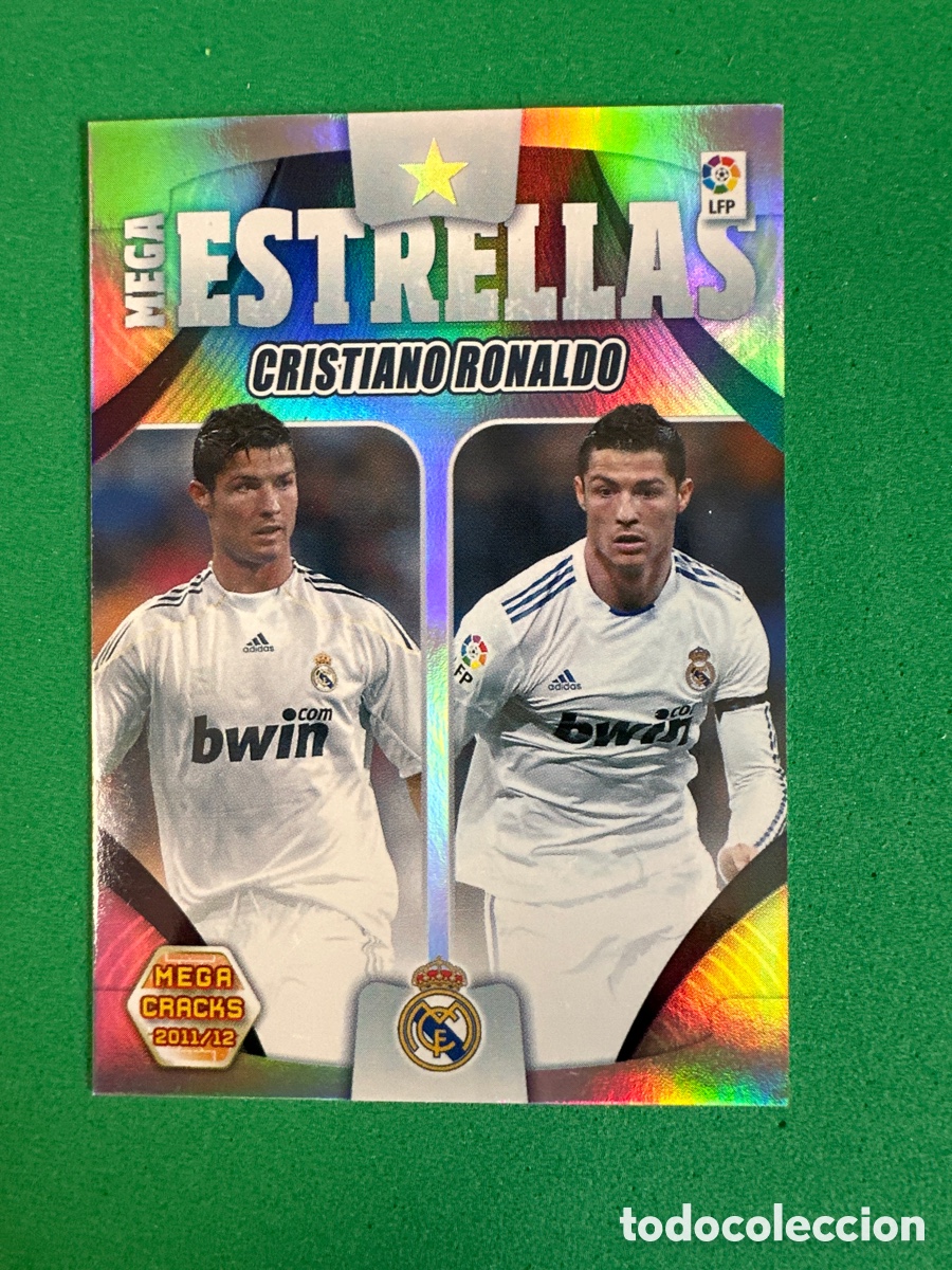 Cromos de F&uacute;tbol: 425 CRISTIANO RONALDO MEGAESTRELLAS MEGACRACKS 2011-2012 11 12 TRADING CARD