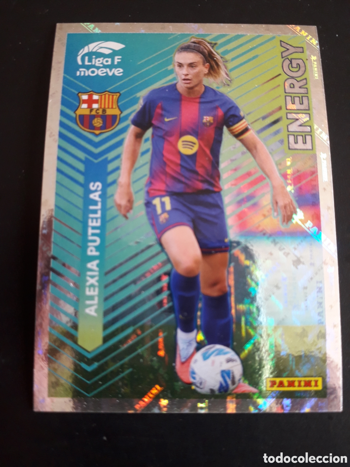 Cartes &agrave; collectionner de Football: ALEXIA PUTELLAS FC BARCELONA ENERGY N&deg; 330 LIGA F FEMENINA 2025 2026 25 26 PANINI PEDIDO M&Iacute;NIMO 3&euro;