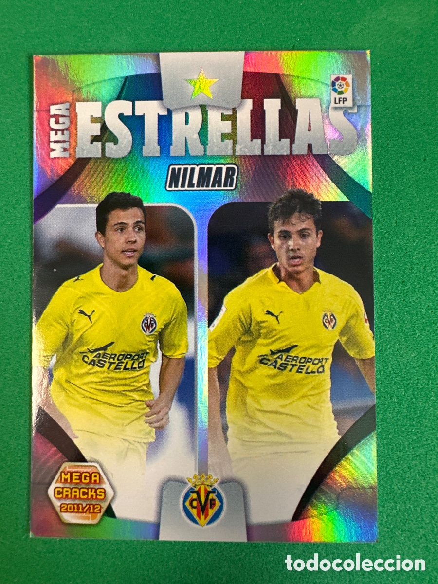 Cromos de Futebol: 430 NILMAR(VILLARREAL) MEGAESTRELLAS MEGACRACKS 2011-2012 11 12 TRADING CARD