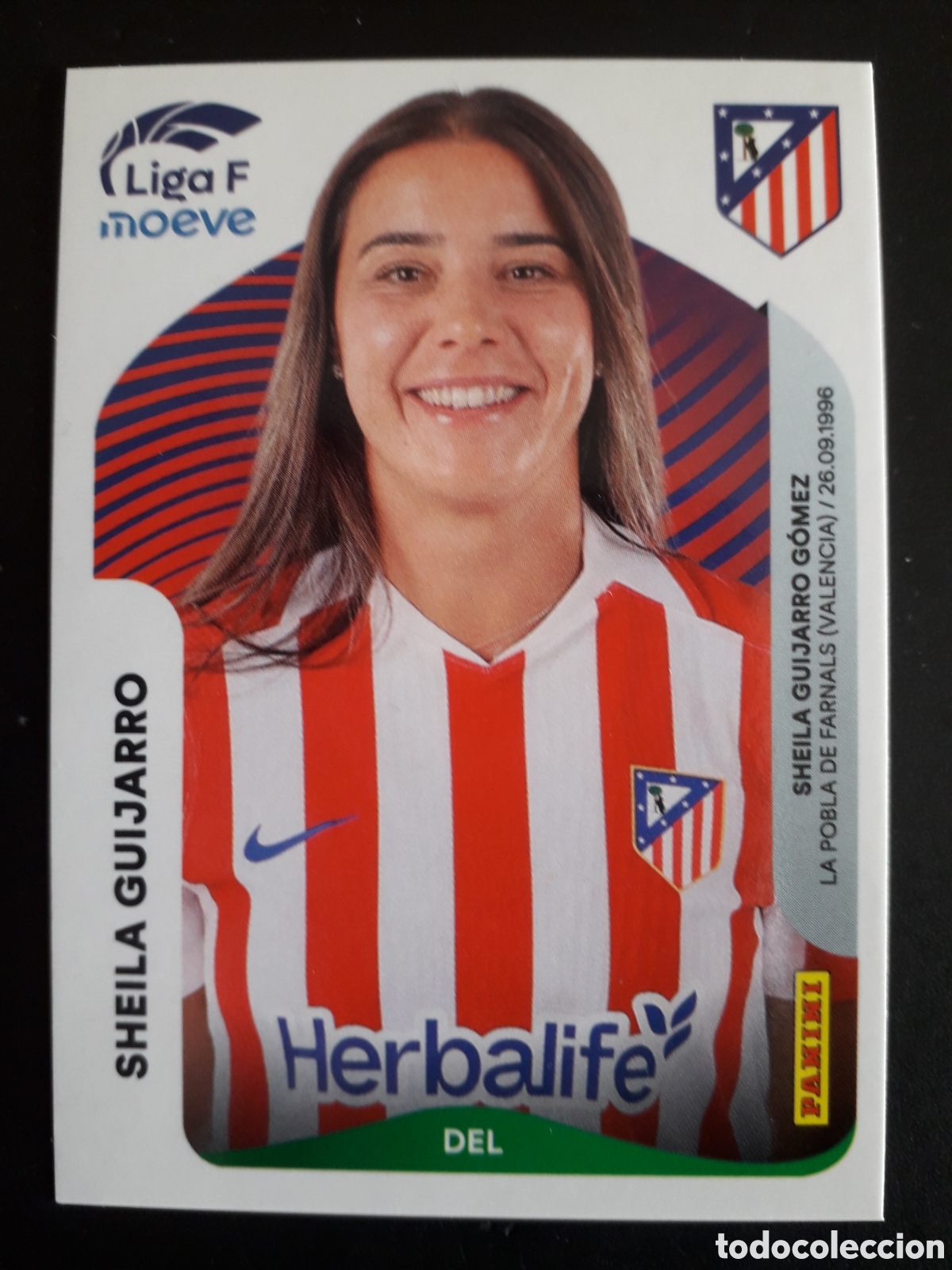 Fu&szlig;ball-Sticker: SHEILA GUIJARRO AT MADRID N&deg; 60 LIGA F FEMENINA 2025 2026 25 26 PANINI SIN PEGAR PEDIDO M&Iacute;NIMO 3&euro;