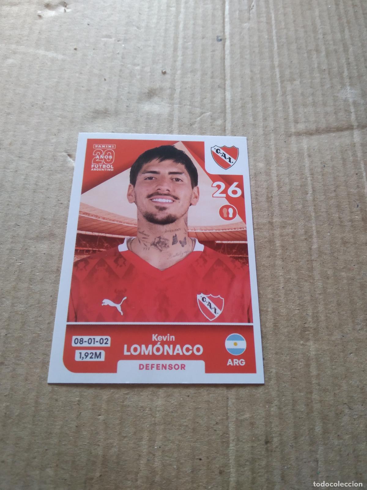 Cromos de Futebol: IND4 KEVIN LOMONACO INDEPENDIENTE CROMO FUTBOL ARGENTINO PANINI LIGA ARGENTINA 2025