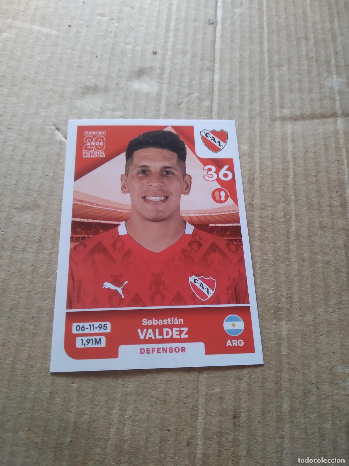 Cromos de Futebol: IND5 SEBASTIAN VALDEZ INDEPENDIENTE CROMO FUTBOL ARGENTINO PANINI LIGA ARGENTINA 2025