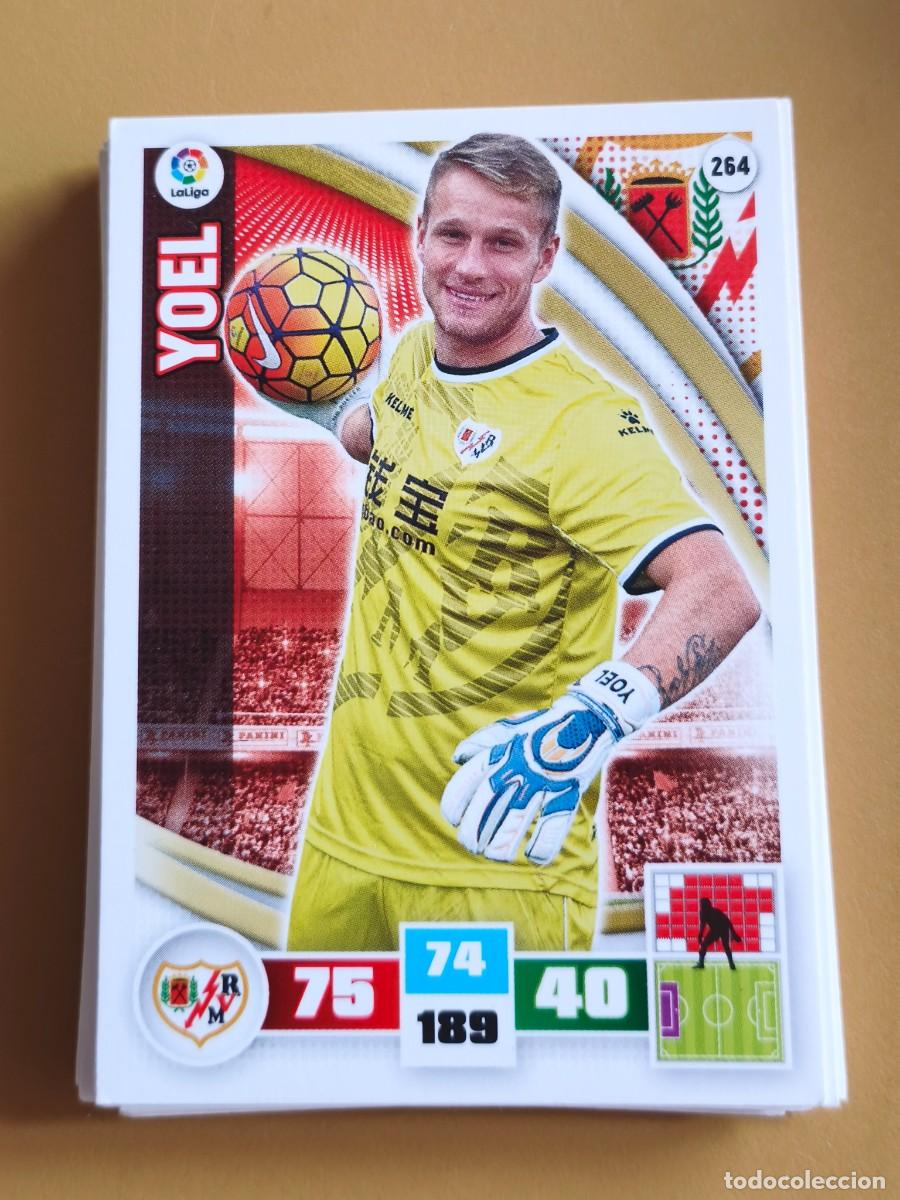Cromos de f&uacute;tbol: yoel, adrenalyn 2015 16 - Foto 1