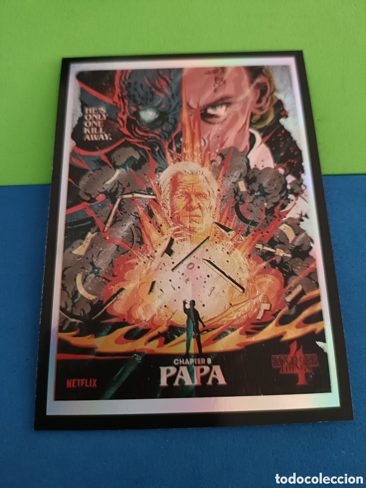 Fu&szlig;ball-Sticker: 52 Panini Stranger Things: This is our story carta Esta es nuestra historia