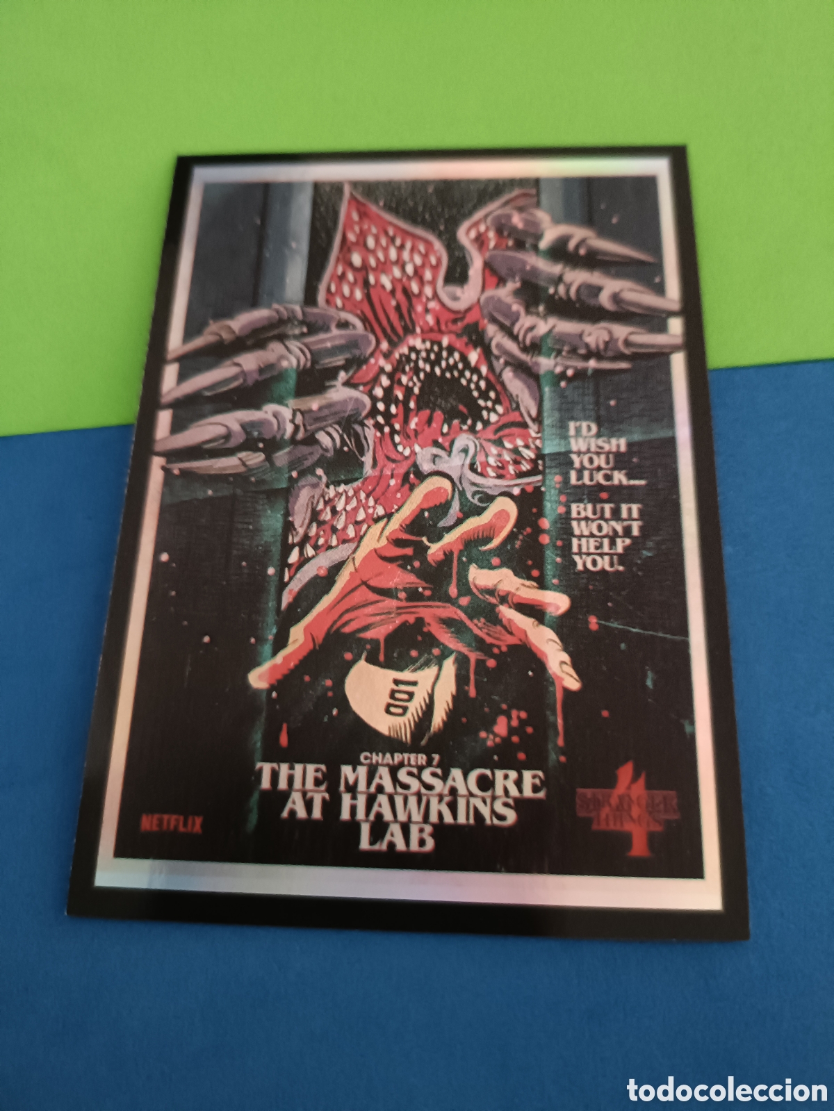 Fu&szlig;ball-Sticker: 53 Panini Stranger Things: This is our story carta Esta es nuestra historia